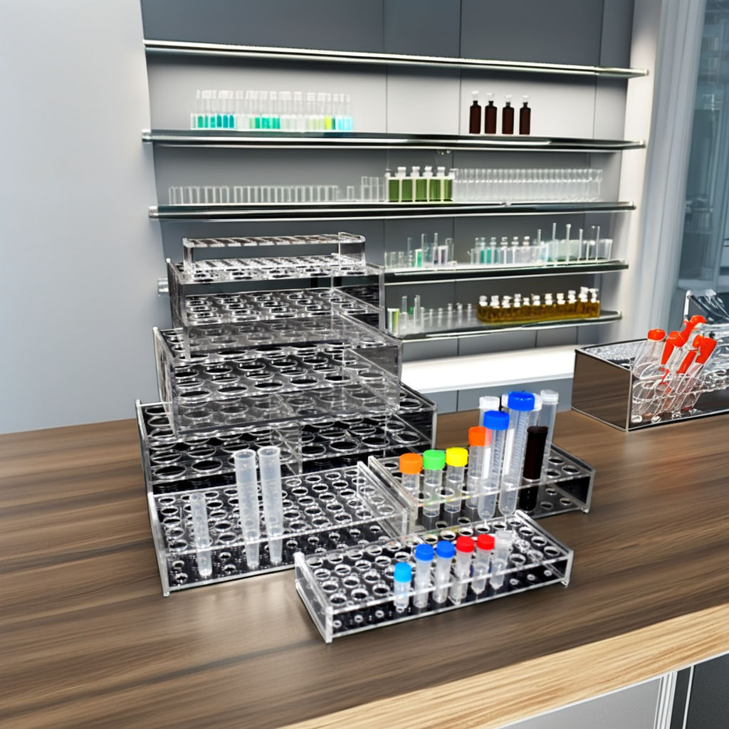 Acrylic Blood Collection Tube Display Stand