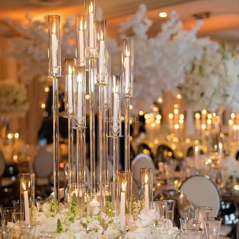 Acrylic Candle Holder
