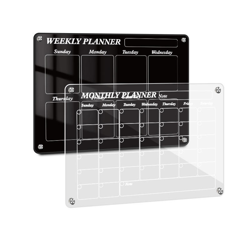 2 Acrylic Cefrigerator Message Board