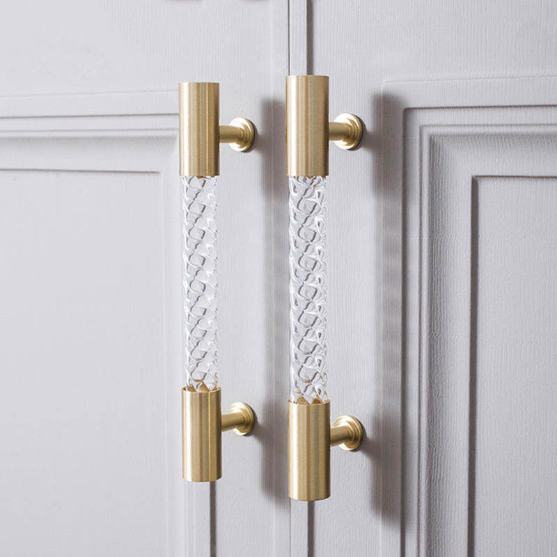 Acrylic Punch-free Sliding Door Handle