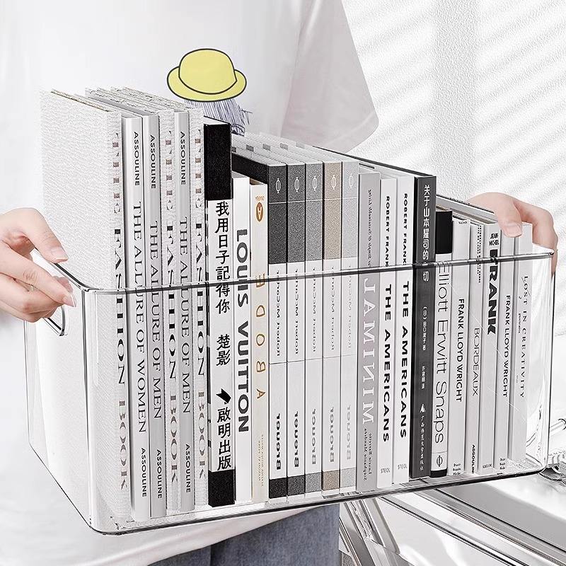 Acrylic Book and Newspaper Storage Box