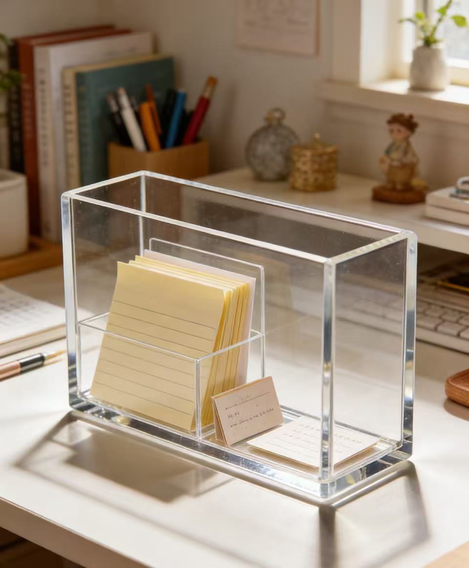Customized acrylic card slots, suitable for all-scenario storage and display