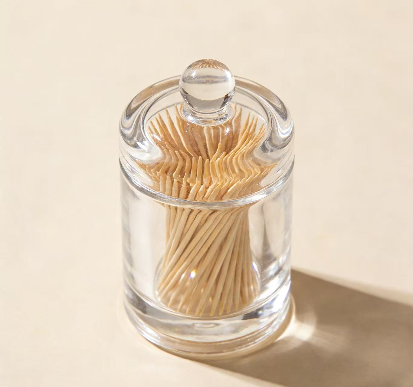 High-transparency acrylic, stylish toothpick bottle