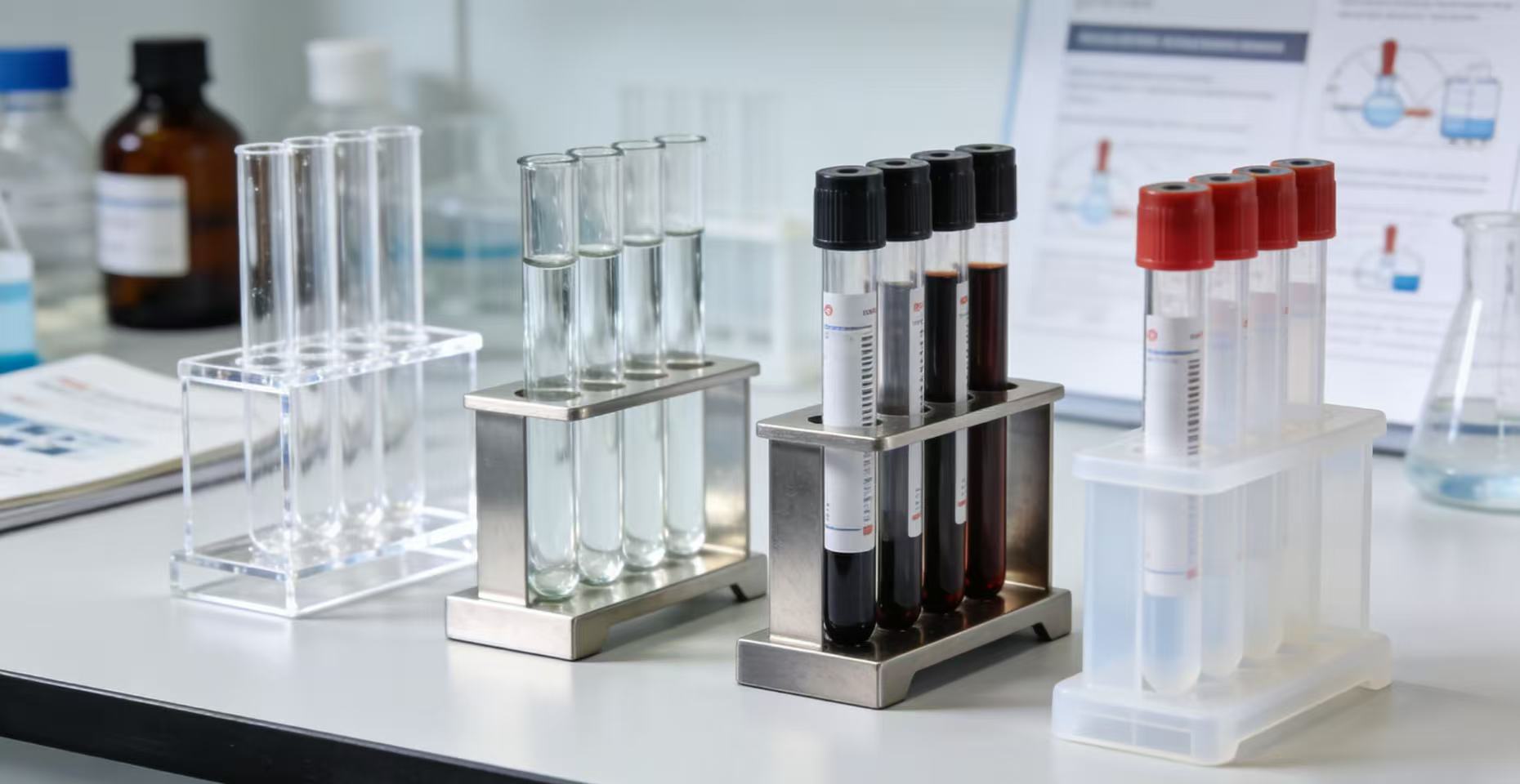 Acrylic blood collection frame: safe, efficient, and hassle-free