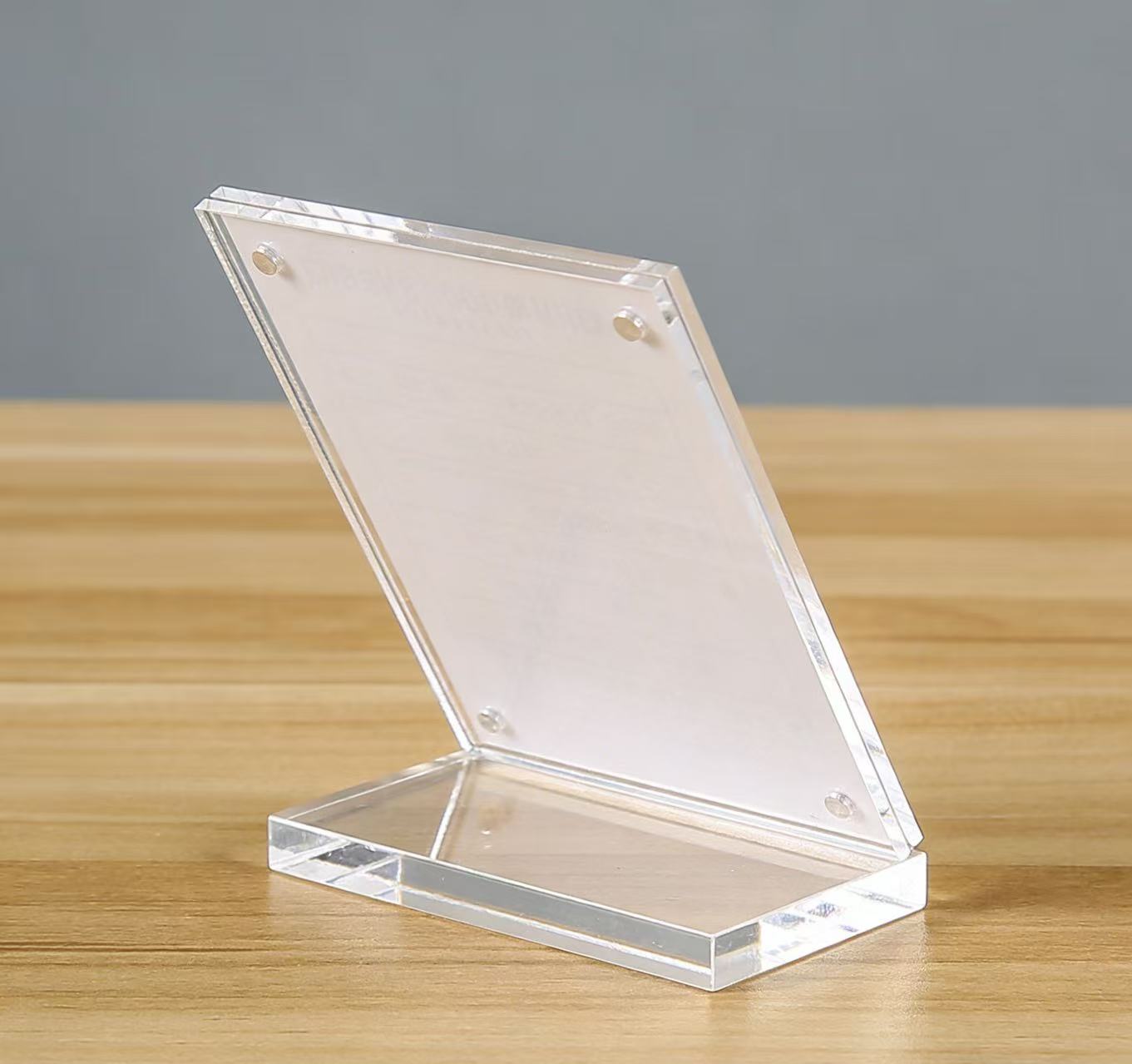 Desktop Acrylic Sign Holder