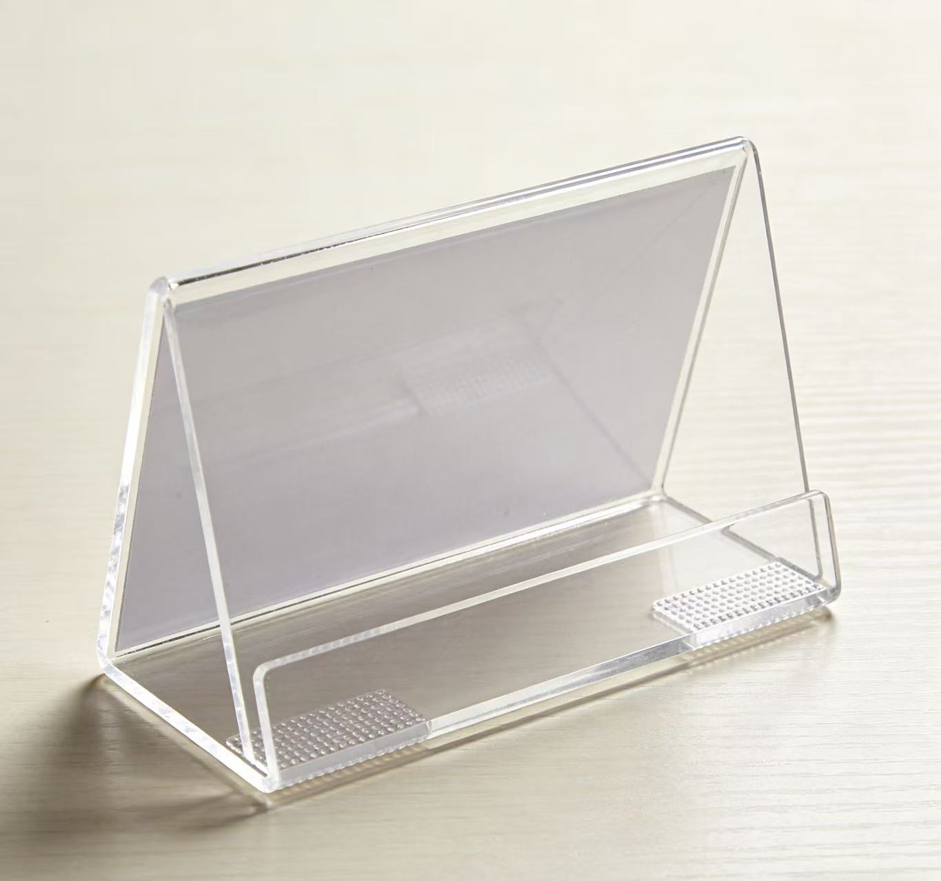 Desktop Acrylic Sign Holder