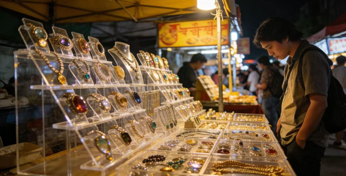 Acrilelic Stands, Jewelry Display