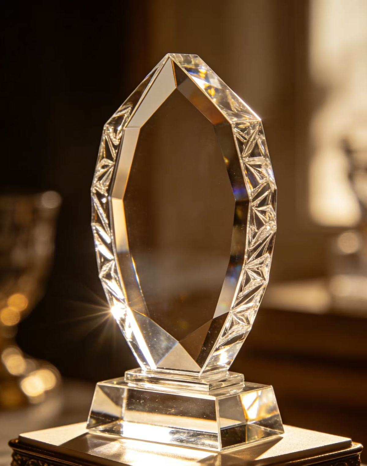Acrylic Trophy with Excellent Aesthetic Quality
