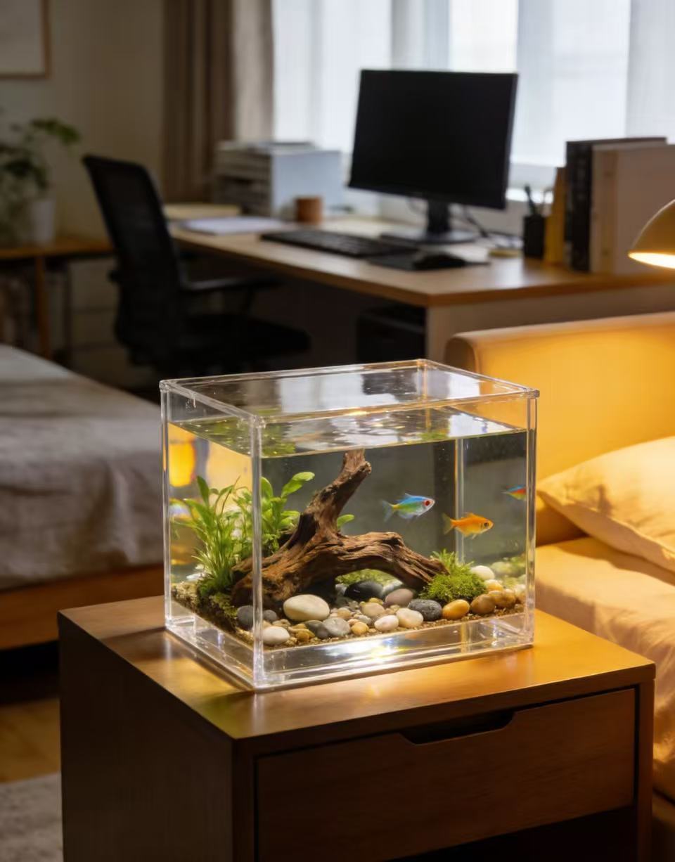 Durable and easy to maintain, perfect for beginners' aquariums