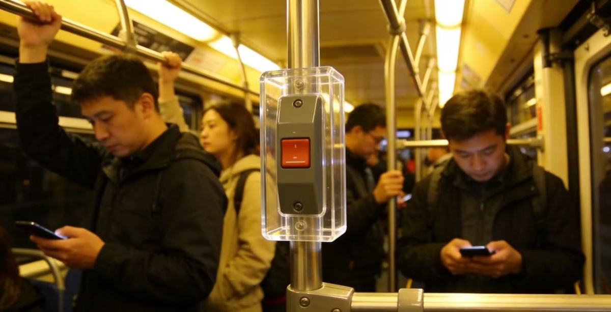 亚克力开关保护罩2 Acrylic switch cover, build a public safety line of defense