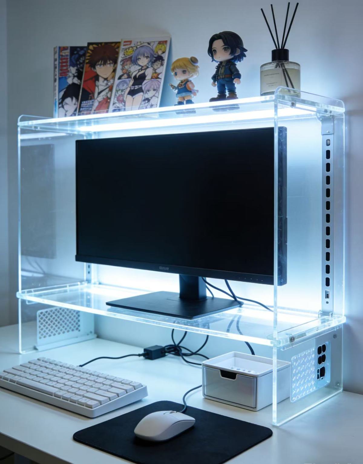 Multifunctional acrylic table frame, unlock N ways to use your desktop