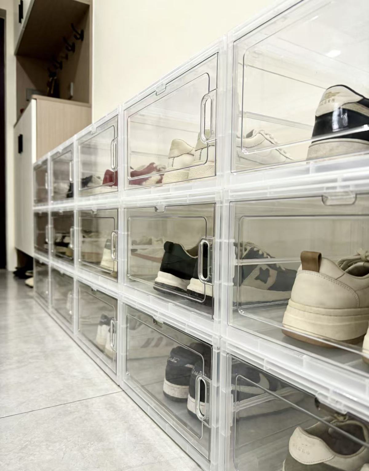 亚克力鞋盒展示盒2 The King of Cost-Performance! One-time investment ensures long-term benefits for sneaker storage