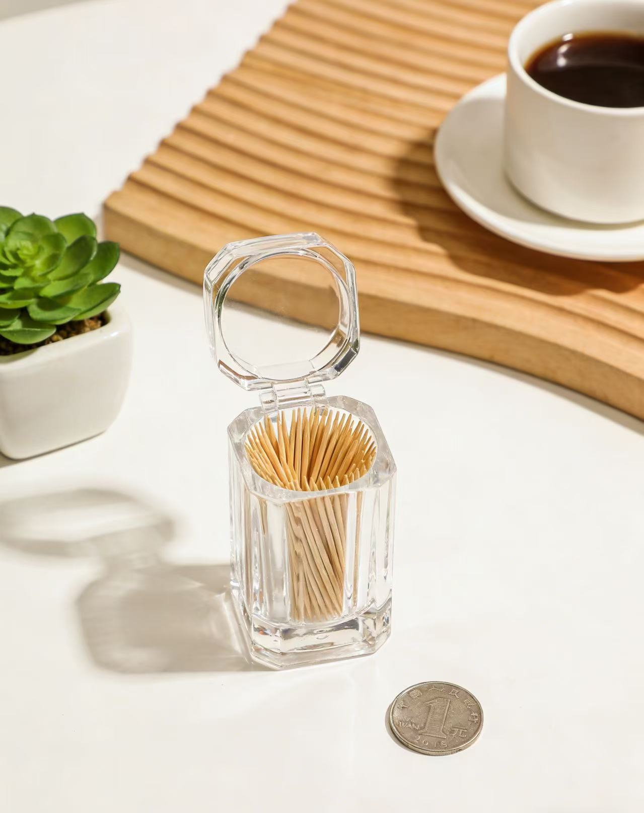 Acrylic toothpick bottle, meeting essential demands in four major scenarios