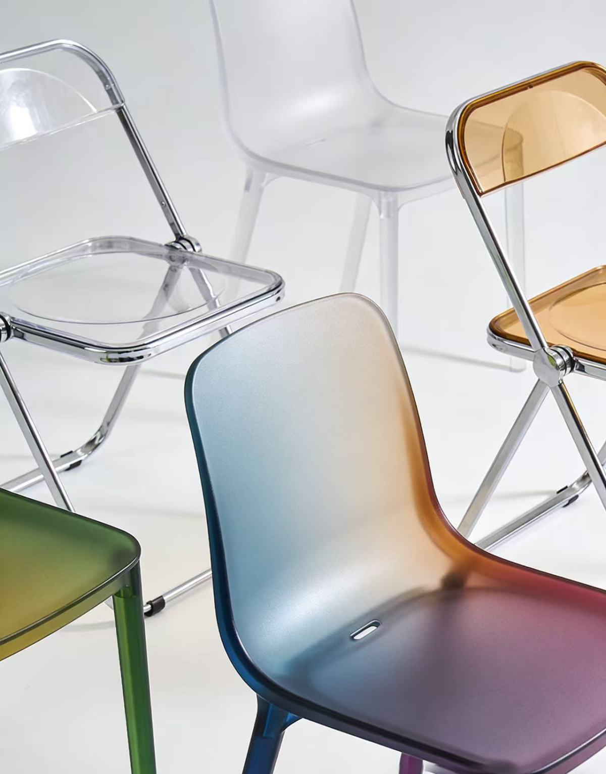 Three Processes and Two Materials for Selecting Acrylic Chairs