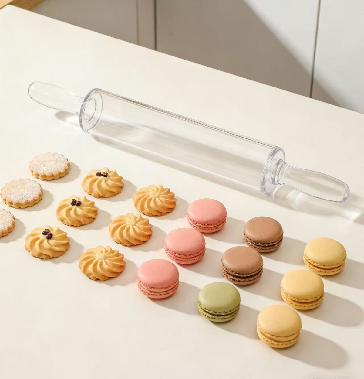 Translucent texture + smooth rolling, essential for baking