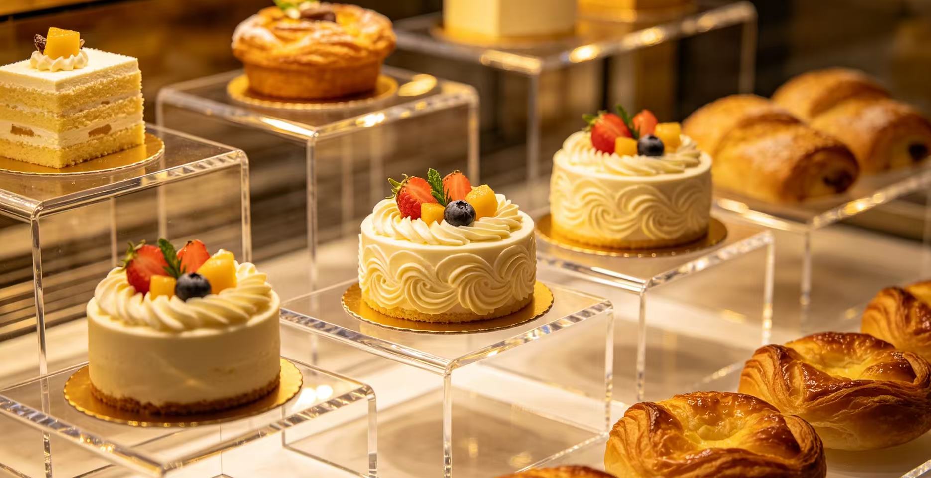 Tips for Cleaning and Maintenance of Acrylic Cake Food Display Racks