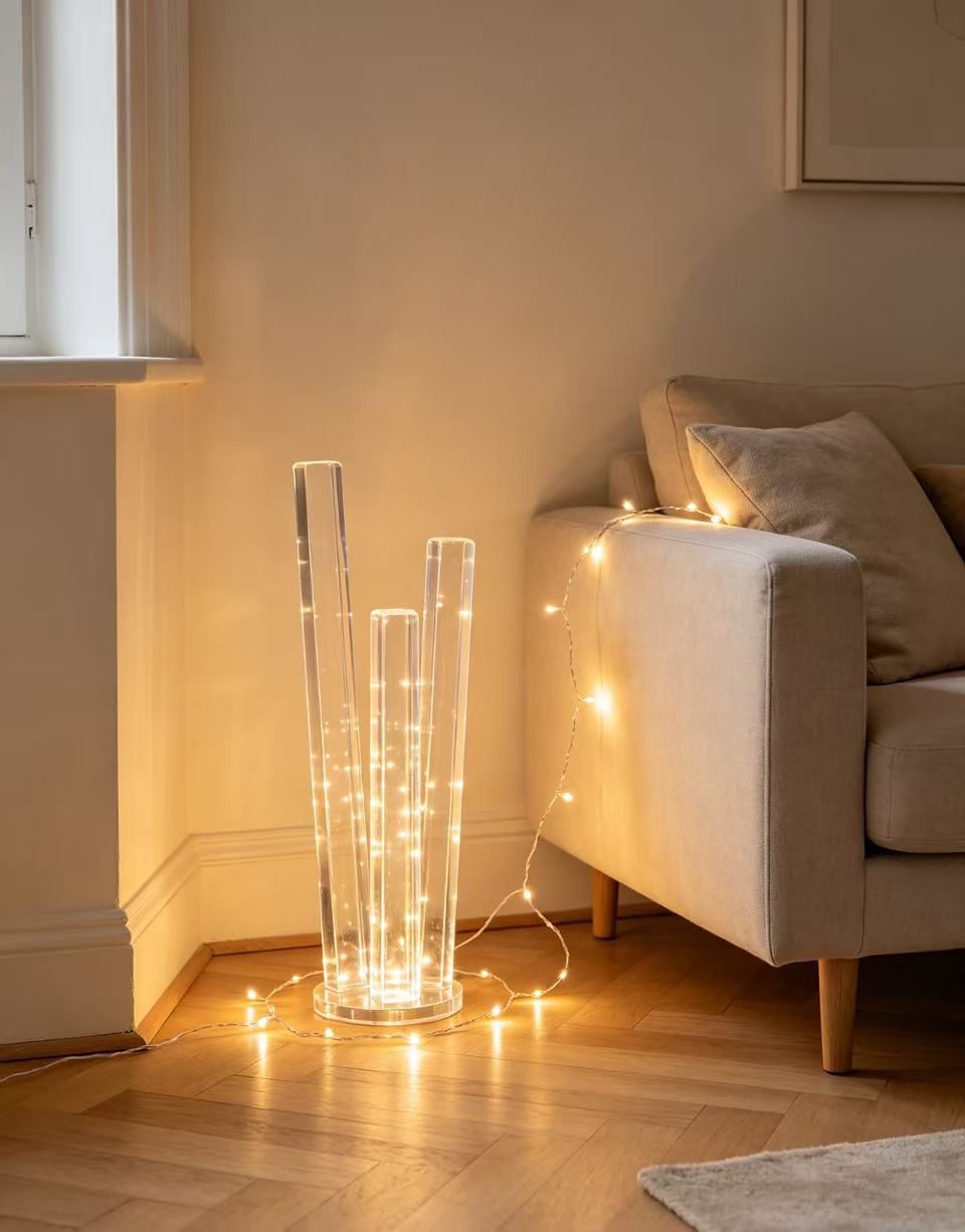 亚克力棒1 Low-cost acrylic rods to refresh home ambiance