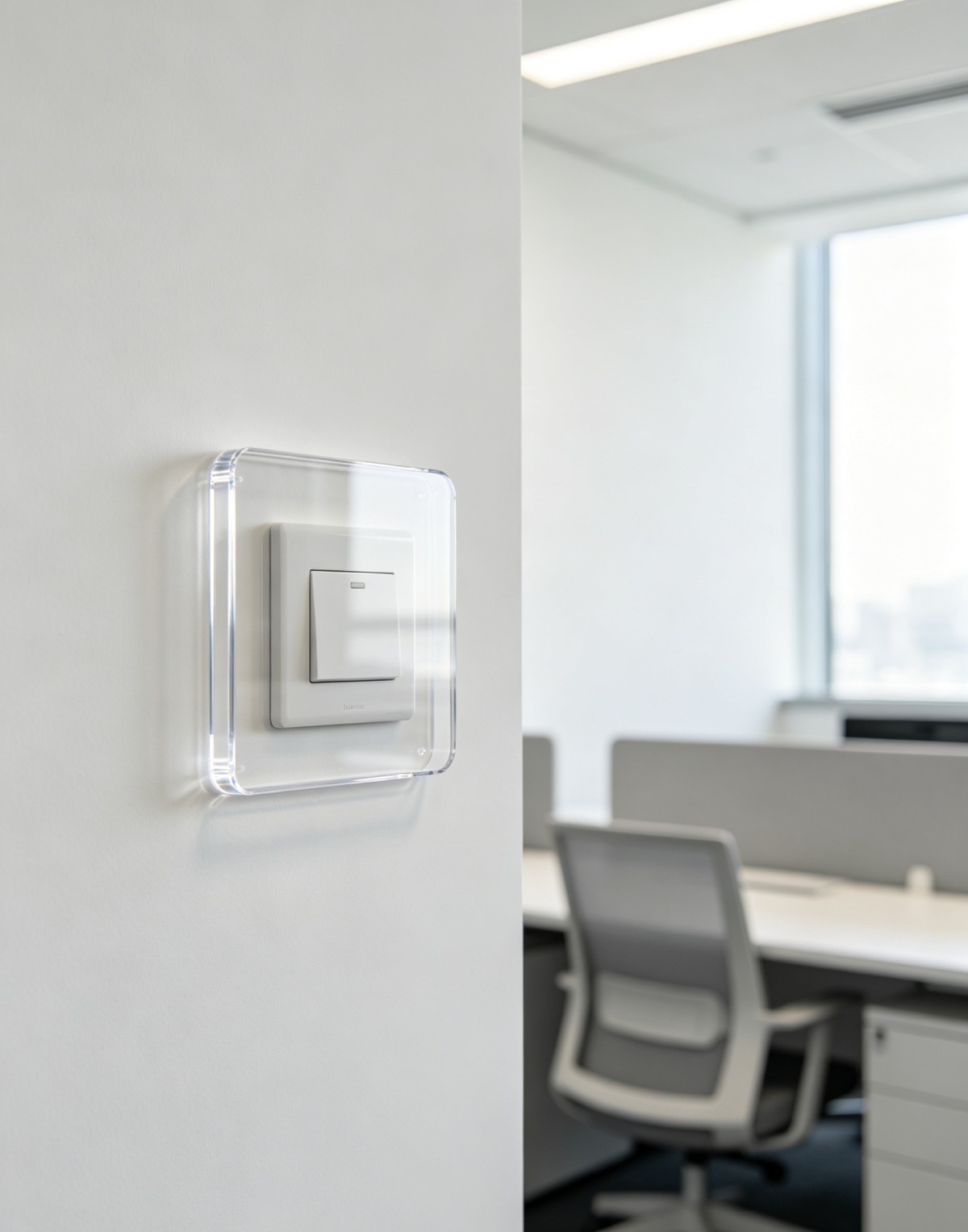 The protective cover for the office anti-touch switch is extremely practical