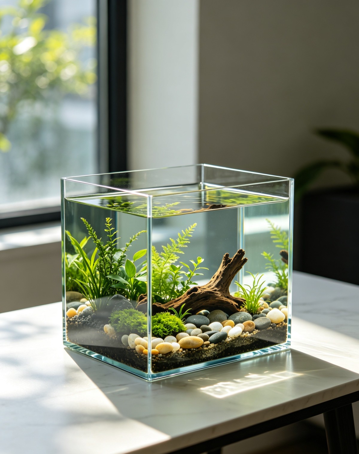 Acrylic aquariums provide a more comfortable environment for fishkeeping