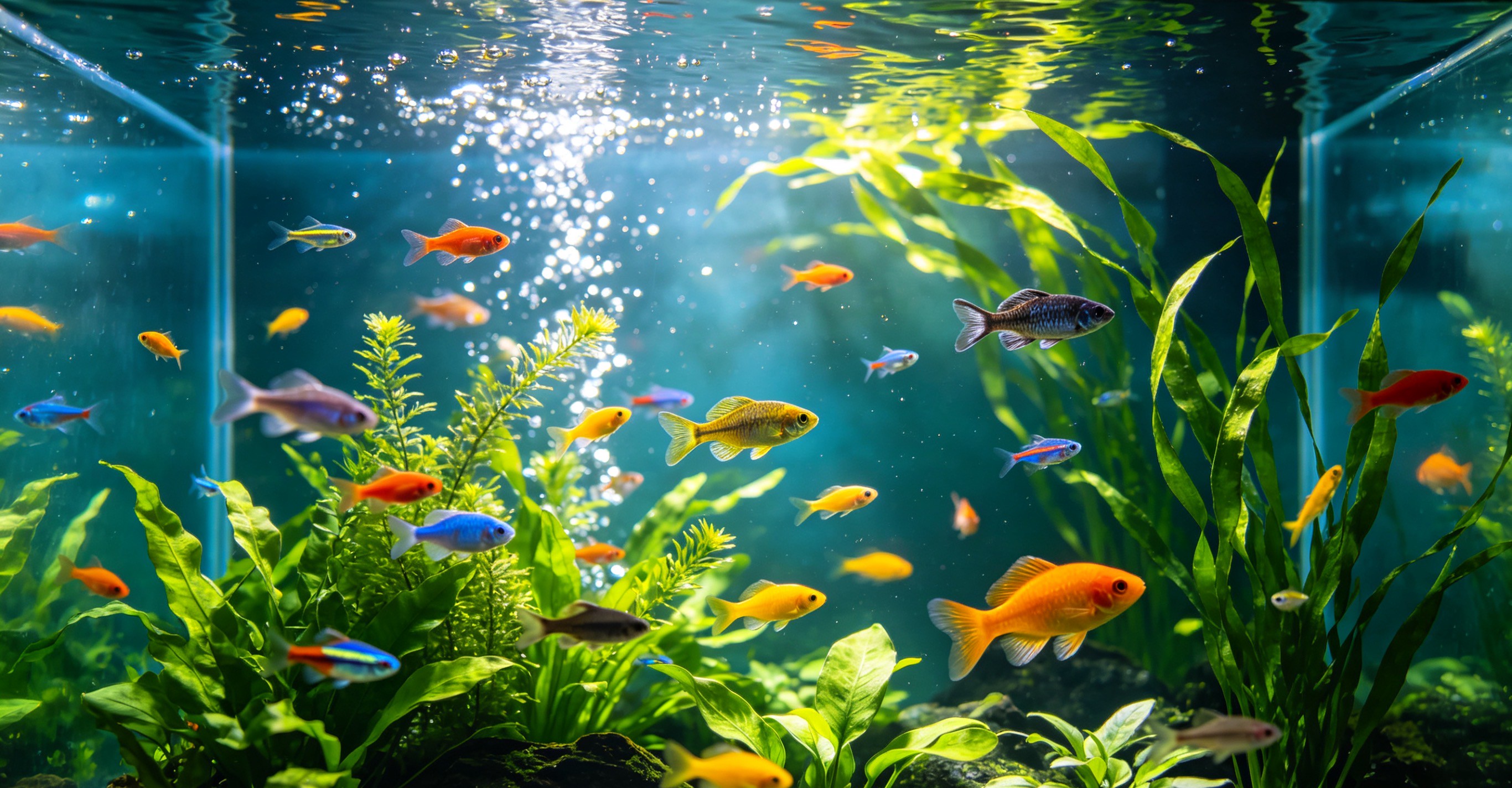 A giant aquarium that alleviates all urban anxieties