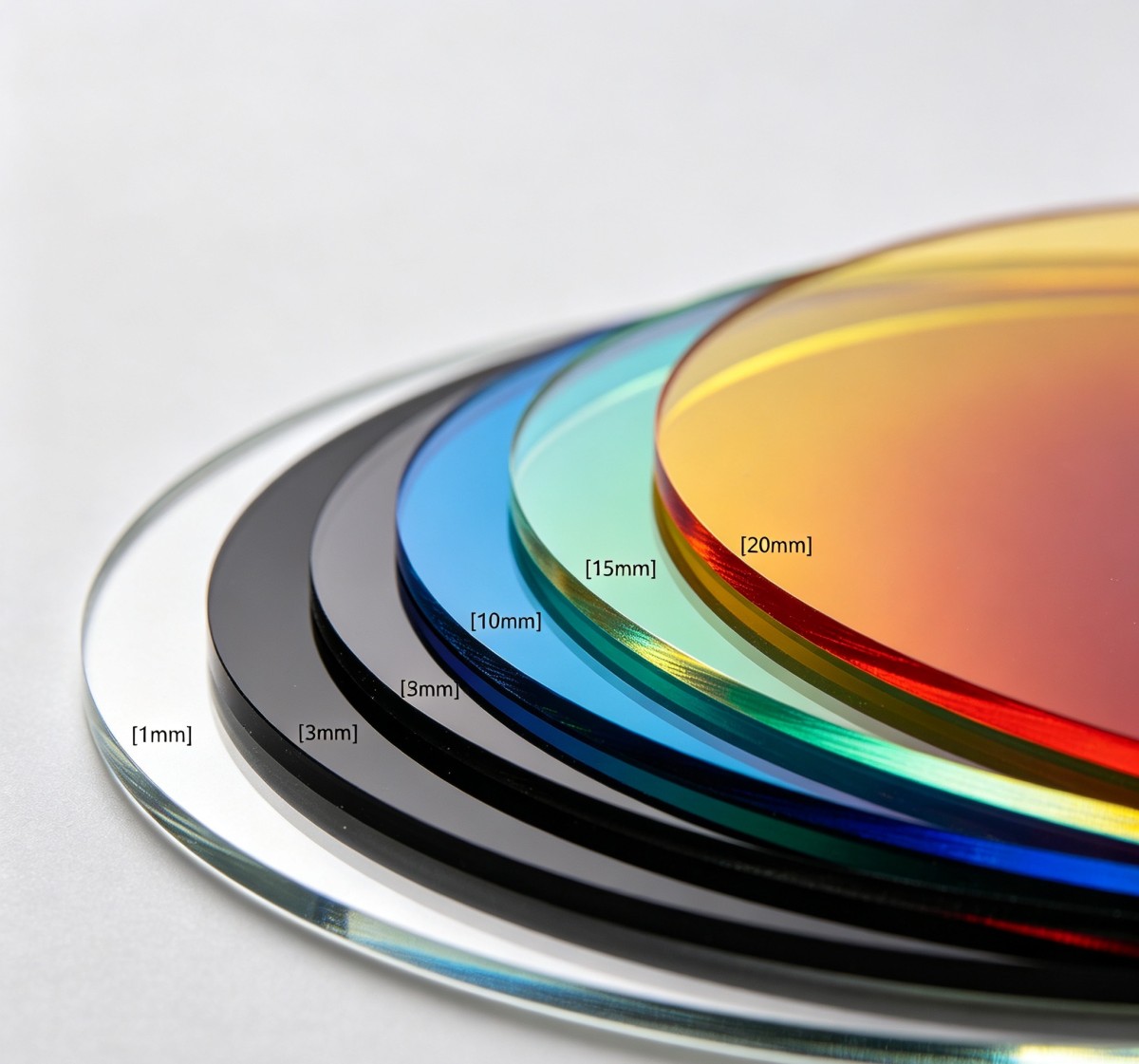 Fully customized acrylic lenses, the preferred choice for multiple industries