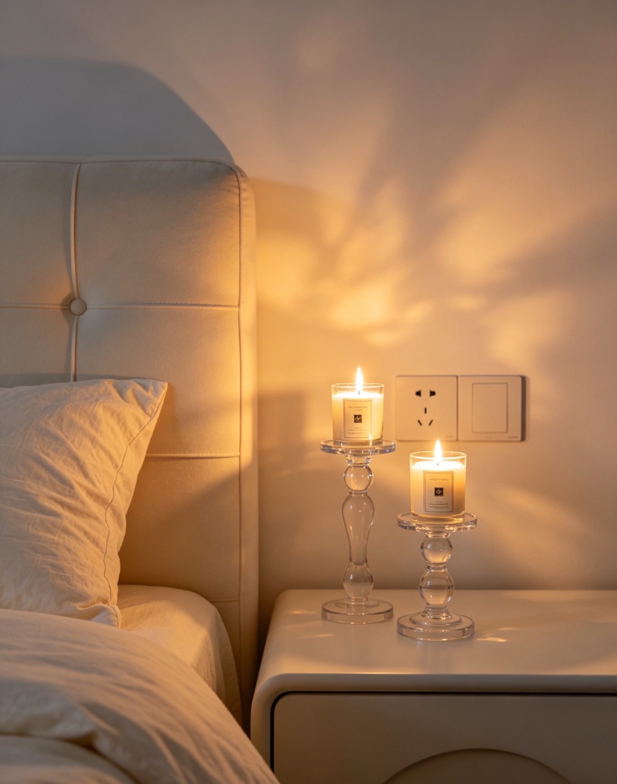 Enhance the overall quality of your home! The acrylic candle holder creates an absolutely stunning atmosphere