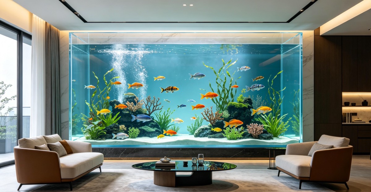 亚克力大型鱼缸1 Aquarium Trends for 2026: Small tanks are the mainstream choice, while large tanks have become a luxury