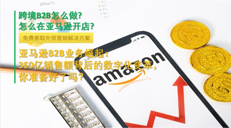 Amazons B2B-Geschäft boomt: Sind Sie bereit für die digitale Transformation hinter einem Umsatz von 35 Milliarden Dollar?