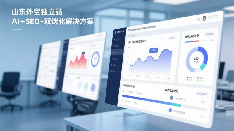 Wie unabhängige Außenhandelswebsites in Shandong AI+SEO-Doppelmotor-Optimierung nutzen