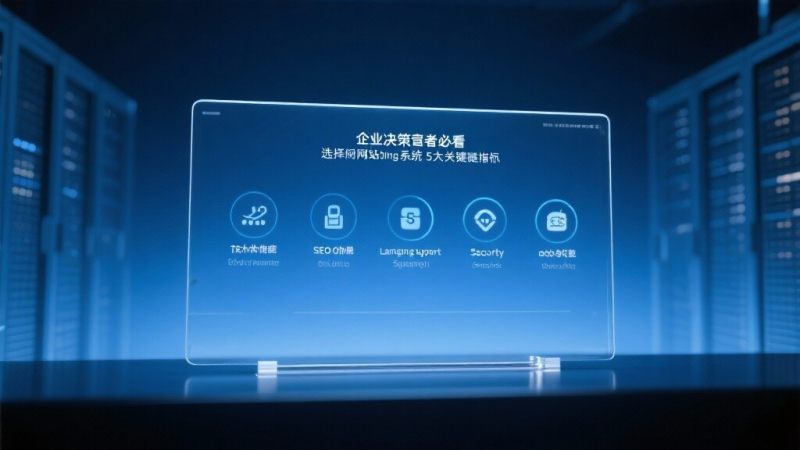 Entscheidungsträger müssen wissen: 5 Schlüsselkriterien für Website-Systeme