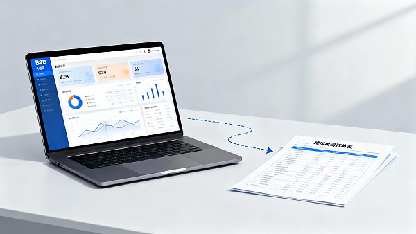 Was ist der Unterschied in der Auswahllogik zwischen B2B-Handelsplattformen und grenzüberschreitenden E-Commerce-Websites?