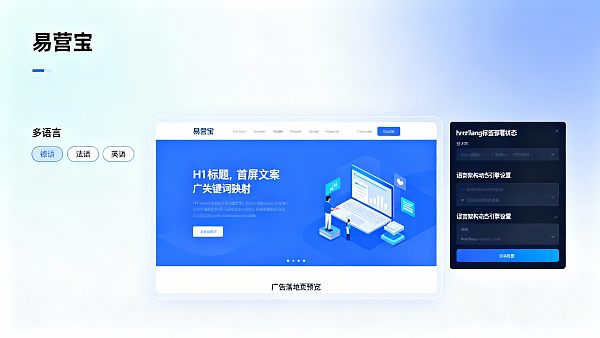 国际网站开发需要注意什么?面向欧洲市场的建站方案中,语言架构、hreflang部署与广告落地页一致性哪个更适合当前投放阶段 Was sollte bei der Entwicklung internationaler Websites beachtet werden? Was ist bei Website-Lösungen für den europäischen Markt in der aktuellen Werbephase besser geeignet: Spracharchitektur, Hreflang-Implementierung oder Konsistenz der Landing Page?