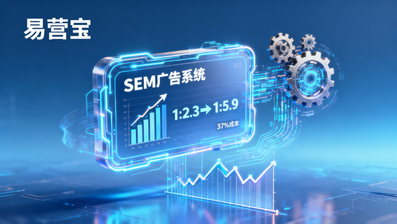 AI+SEM广告系统能替代外包团队吗？中小企业月均获客成本下降37%的真实案例
