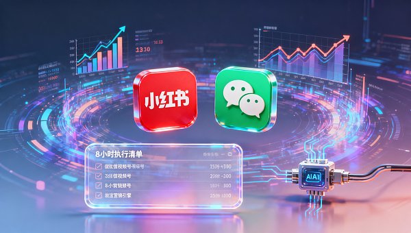 Wie kann man Social-Media-Follower erhöhen? 8-Stunden-Startplan für Little Red Book + WeChat-Video-Account auf zwei Plattformen