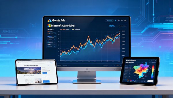 Ist das AI+SEM Advertising System für kleine und mittelständische Exportteams geeignet? Wir testeten 4 Lösungen auf Google Ads und Microsoft Advertising hinsichtlich ROAS-Schwankungen Ist das AI+SEM Advertising System für kleine und mittelständische Exportteams geeignet? Wir testeten 4 Lösungen auf Google Ads und Microsoft Advertising hinsichtlich ROAS-Schwankungen