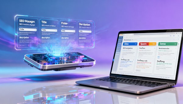 Das kostenlose Tool zur Website-Erstellung unterstützt mehrere Sprachen, doch nach dem Wechsel haben sich die SEO-Metadaten überhaupt nicht geändert.