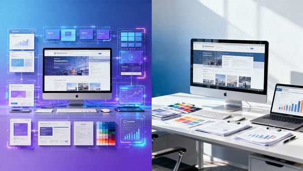 网站设计风格怎么选才不容易过时 Wie wählt man einen Website-Designstil, der nicht so schnell veraltet?