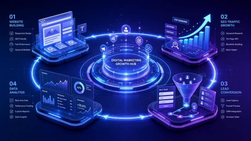 Welche Kernmodule umfasst der Leistungsumfang einer All-in-One-Marketingplattform in der Regel