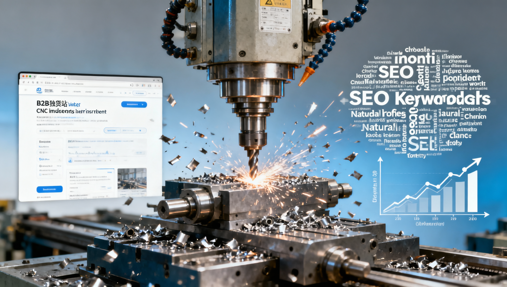 Außenhandelsmarketing für Fabriken: Übergangszeitraum für B2B-Anfragen von Google Ads zu organischem Traffic