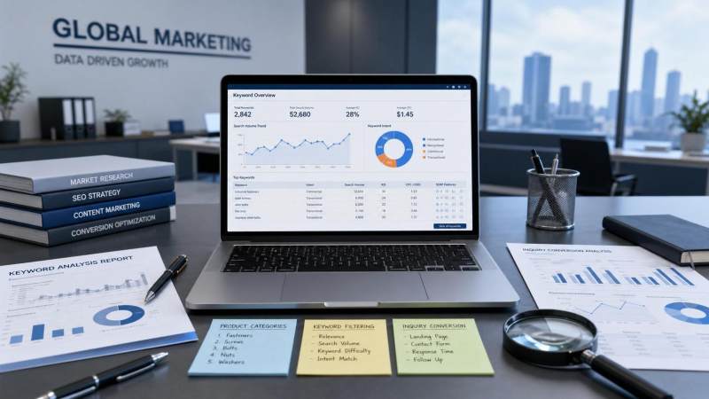 Wie führt man die Keyword-Recherche für einen Außenhandels-SEO-Kurs durch? Von Produktbegriffen bis zur Filtermethode für Anfragenbegriffe