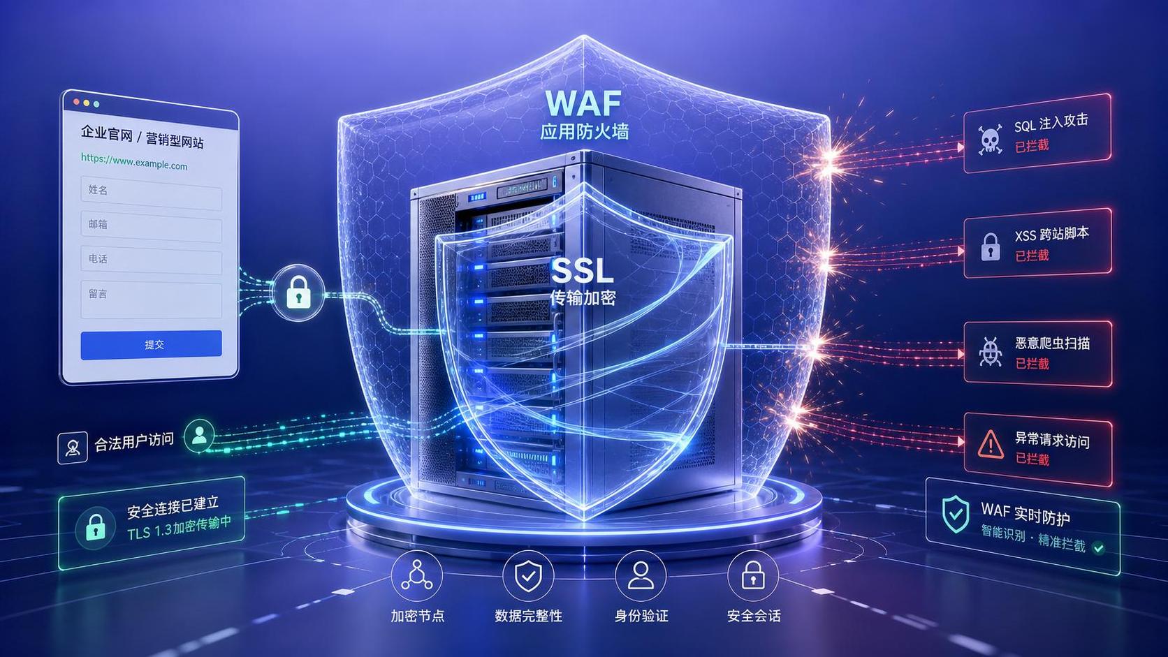Müssen SSL und WAF für die Website-Sicherheit gleichzeitig eingesetzt werden?