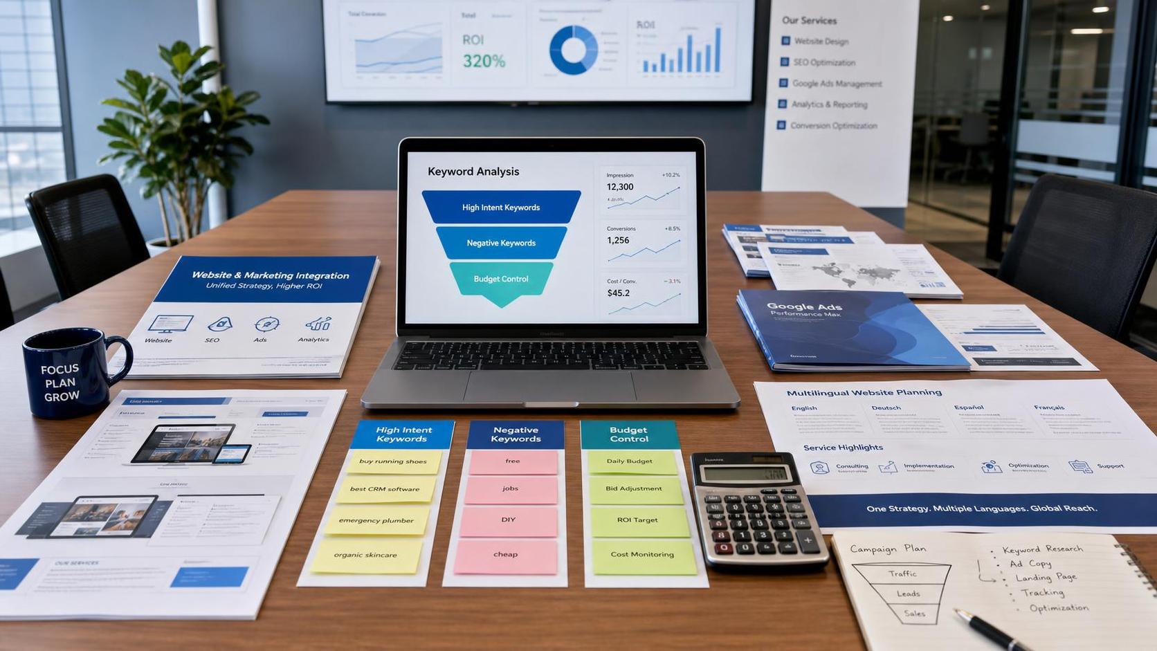Wie lässt sich die Keyword-Planung für Google Ads budgetschonender gestalten?