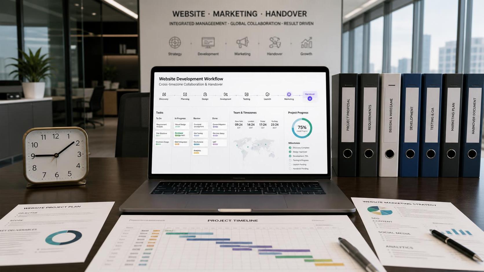 Wie lässt sich die Fähigkeit internationaler Website-Entwicklungsunternehmen zur Zusammenarbeit über Zeitzonen hinweg beurteilen? Wie lässt sich die Fähigkeit internationaler Website-Entwicklungsunternehmen zur Zusammenarbeit über Zeitzonen hinweg beurteilen?