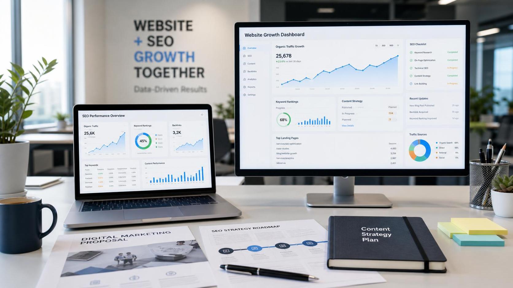 Wie lange dauert es, bis sich nach dem Einsatz eines SEO-Beraters Veränderungen beim organischen Traffic zeigen?