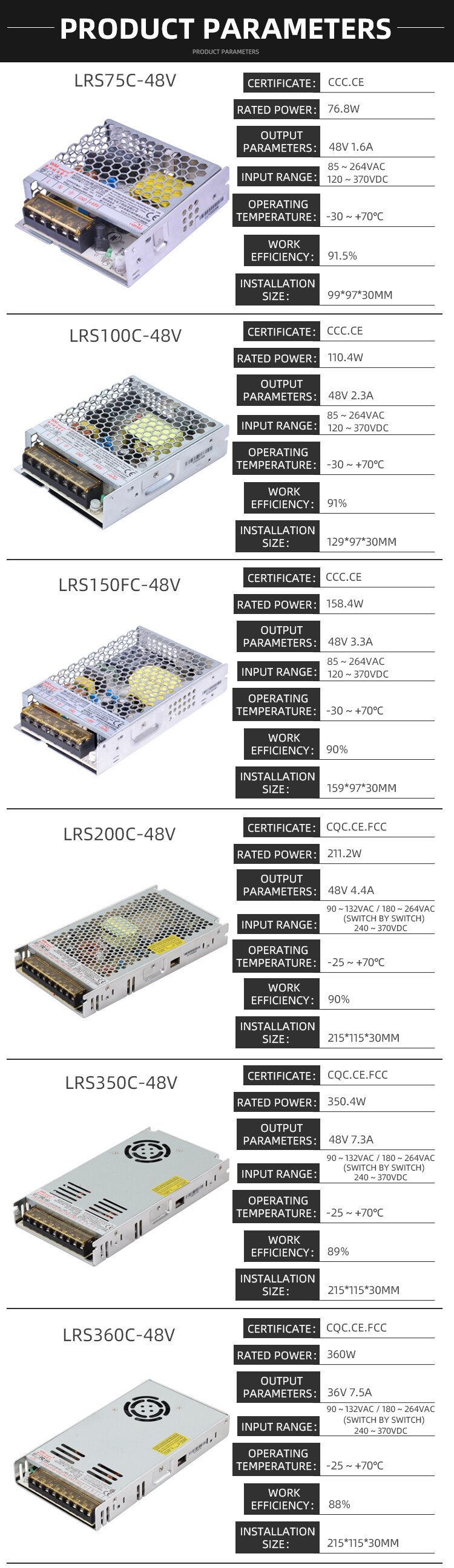 48V power supply