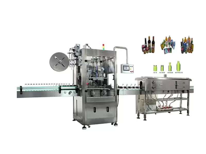 Automatic Sleeve Labeling Machine Automatic Sleeve Labeling Machine