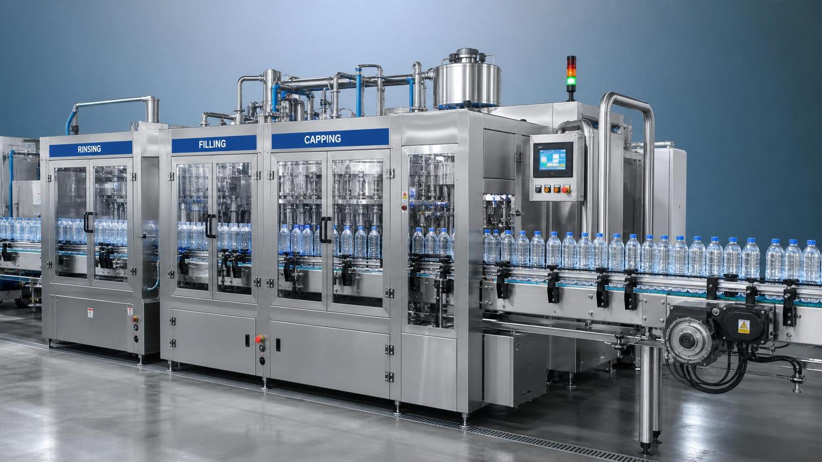 Bottle Filling Production Line: Key Stations and Bottlenecks Bottle Filling Production Line: Key Stations and Bottlenecks