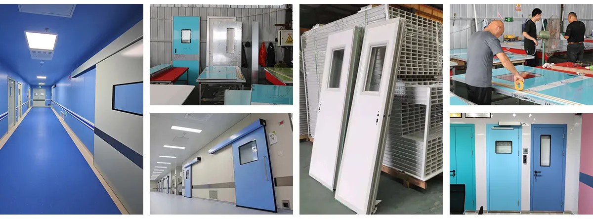 Operating-room-airtight-door_04 Electric Sliding Airtight Door