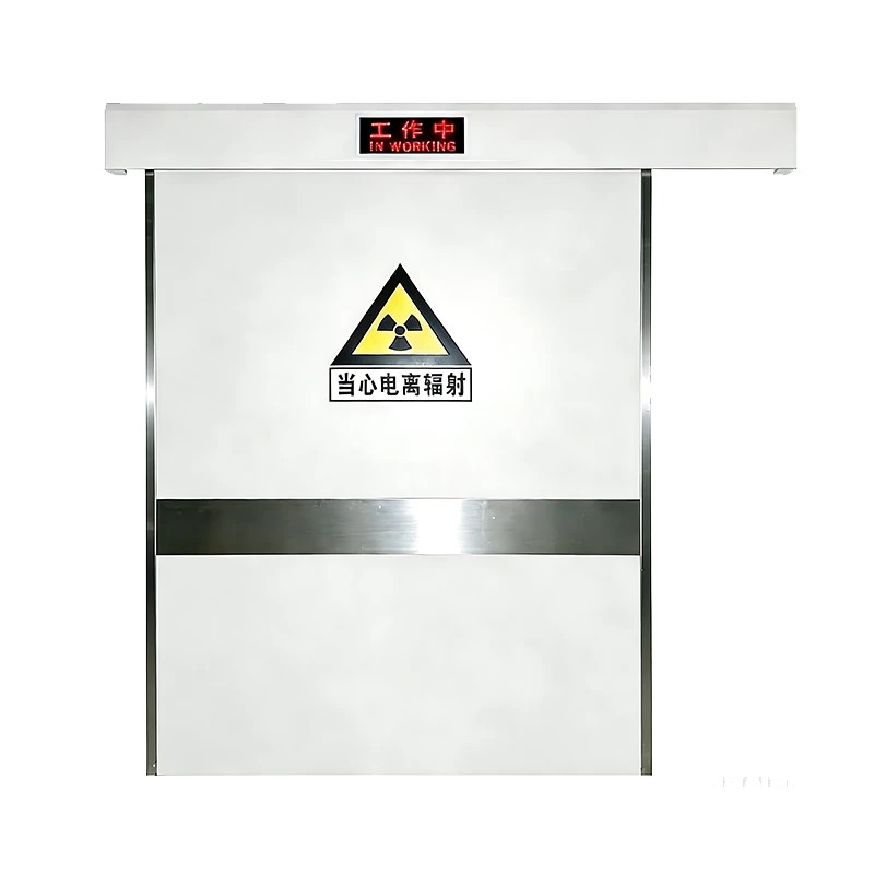 Electric sliding lead door