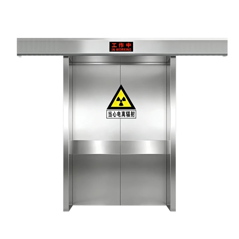 Electric sliding lead door